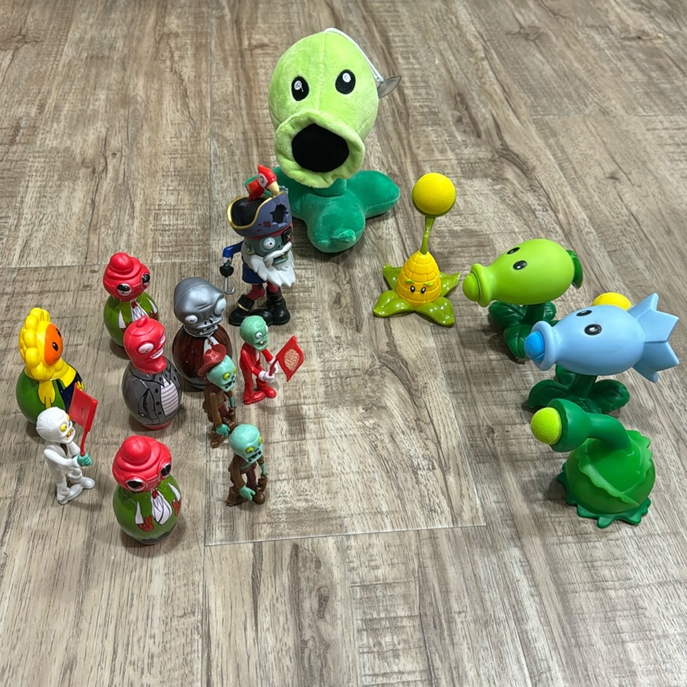 All for $35 Assorted Plants Vs. Zombies collectibles all in very good condition.